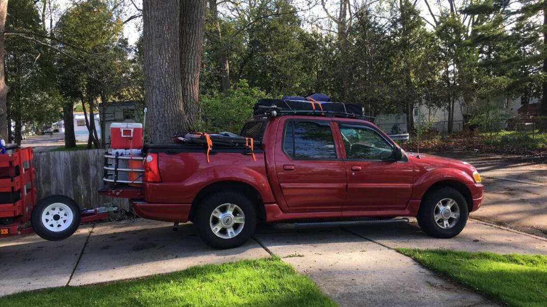 Ready for camping. Submitted by Perry Yager. Ready for camping. Submitted by Perry Yager.